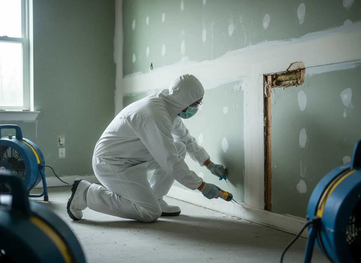 Water Damage Restoration company in Mcdade, TX